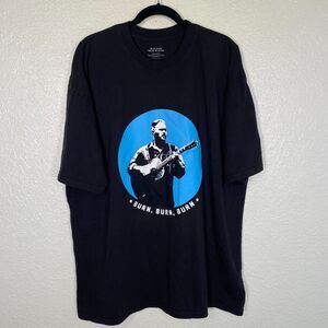 Zach Bryan Shirt Mens XXL Burn Burn Burn Tour Official Merch Tee 2XL Country